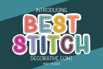 Best Stitch Fonts for Creative Design Projects