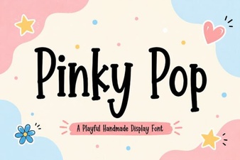 Pinky Pop Font: Fun and Creative Design for Every Project