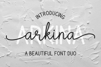 Arkina Duo: Font Pairing for Visual Storytelling