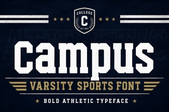 Campus Font: Modern Typography for Bold Creative Projects